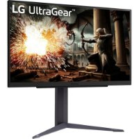 Gaming monitor 27" LG 27GS75Q-B.AEU, QHD, IPS, 200Hz, 1ms, 300cd/m2, G-Sync, FreeSync, pivot, crni