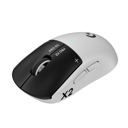 Miš LOGITECH Pro X2 Superstrike, bežični, optički, 44000dpi, bijeli, USB