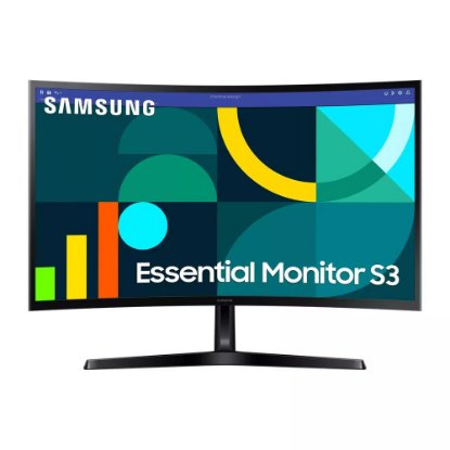 Monitor 27" SAMSUNG LS27D366GAUXEN, FHD, VA, 100Hz, 4ms, 250cd/m2, zakrivljeni, crni