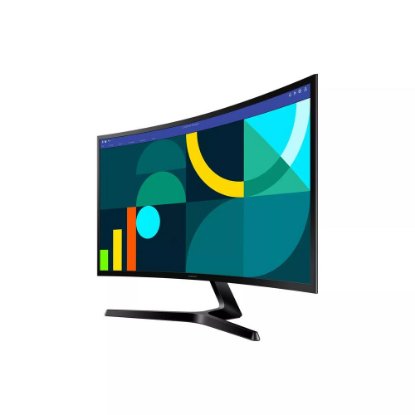 Monitor 27" SAMSUNG LS27D366GAUXEN, FHD, VA, 100Hz, 4ms, 250cd/m2, zakrivljeni, crni