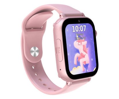 Dječji pametni sat FOREVER LookMe! 3, 4G video pozivi, GPS, SOS gumb, vodootporan, rozi