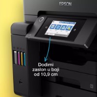 Multifunkcijski printer EPSON EcoTank L6570, printer/scanner/copy, 4800 x 1200, USB, LAN, WiFi, crni
