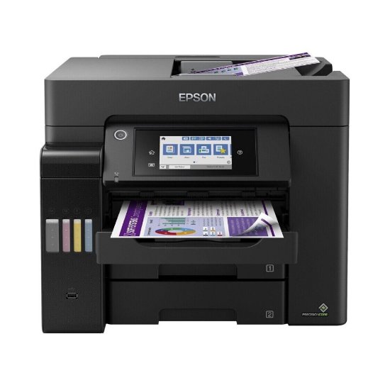 Multifunkcijski printer EPSON EcoTank L6570, printer/scanner/copy, 4800 x 1200, USB, LAN, WiFi, crni