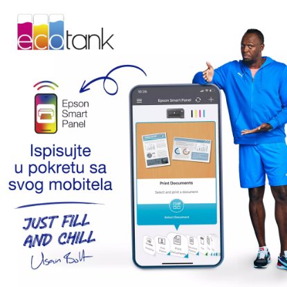 Multifunkcijski printer EPSON EcoTank L6570, printer/scanner/copy, 4800 x 1200, USB, LAN, WiFi, crni