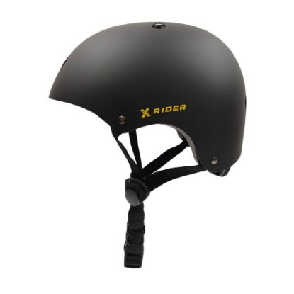 Biciklistička kaciga MANTA XRider, podesiva, veličina M, crna