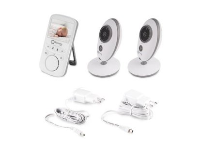 Monitor za bebe LIONELO BabyLine 5.1, 2x kamera, 8 uspavanki, domet do 300m