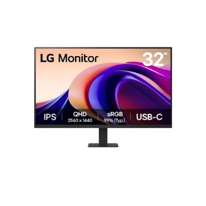 Gaming monitor 32" LG 32U631A, 2K, IPS, 100Hz, 5ms, 250cd/m2, zvučnici, crni