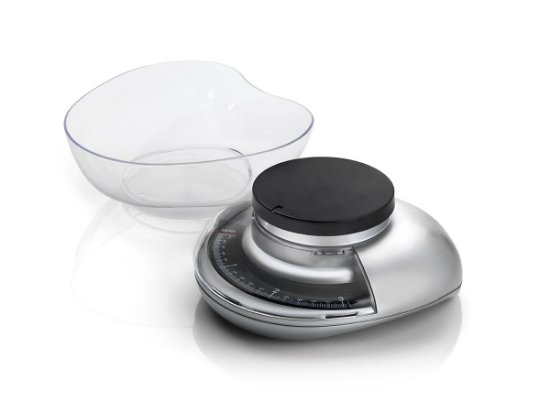 Kuhinjska vaga LAICA LC7107, mehanička, 3 kg, srebrna