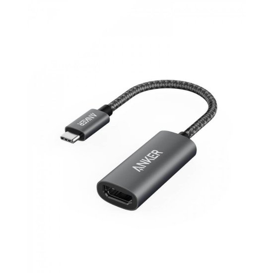 Adapter ANKER PowerExpand+, USB-C (M) na HDMI (Ž), 4K60Hz, sivi