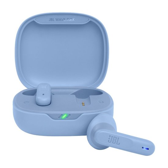 Slušalice JBL Wave Flex, bežične, Bluetooth, in-ear, plave