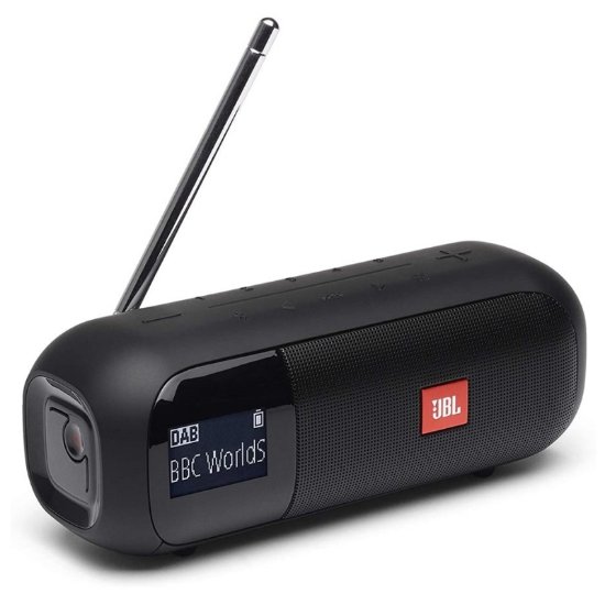 Prijenosni radio JBL Tuner 2, BT, vodootporan, crni