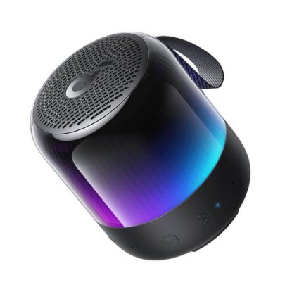 Zvučnik ANKER SoundCore Glow Mini, bluetooth, RGB, 8W, vodootporan, crni