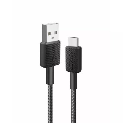 Kabel ANKER 322 USB-A na USB-C, 0.9m, crni
