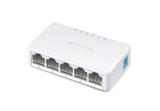 Switch TP-LINK MERCUSYS MS105, mini Desktop preklopnik, 10/100 Mbps, 5-port