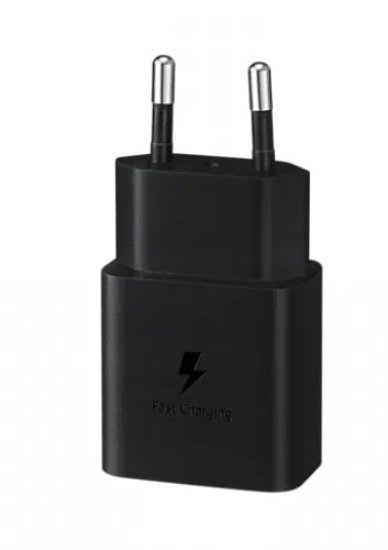 Kućni punjač SAMSUNG USB-C, Quick Charge 15W, crni