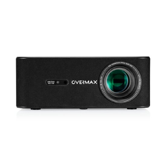 Projektor OVERMAX Multipic 5.2, 1080p, LED, 7000 lm, WiFi, HDMI, Bluetooth, crni