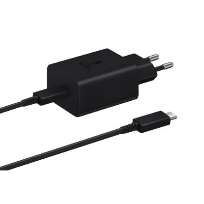 Kućni punjač SAMSUNG EP-T4511, 45W Fast Charge USB-C, USB-C kabel, crni