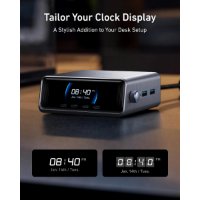 Kućni punjač ANKER Prime GaN, stolni, 4x USB-C, 2x USB-A, LCD zaslon, 250W