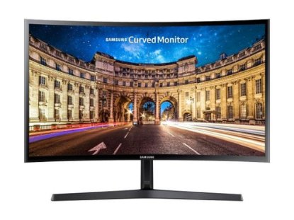 Monitor 27" SAMSUNG LS27C366EAUXEN, FHD, VA, 75Hz, 4ms, 250cd/m2, FreeSync, zakrivljeni, crni