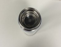 RABLJENI - Termos boca sa prikazom temperature MJ SWB001, 0.4L, nehrđajući čelik, bijela