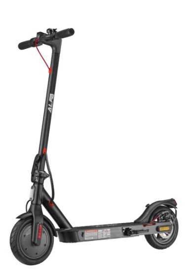 RABLJENI - Električni romobil ALFA E-POWER AS10, autonomija do 20km, brzina 25km/h, kotači 8,5˝, crni