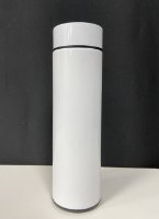 RABLJENI - Termos boca sa prikazom temperature MJ SWB001, 0.4L, nehrđajući čelik, bijela