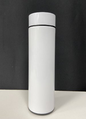 RABLJENI - Termos boca sa prikazom temperature MJ SWB001, 0.4L, nehrđajući čelik, bijela