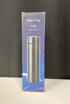 RABLJENI - Termos boca sa prikazom temperature MJ SWB001, 0.4L, nehrđajući čelik, bijela