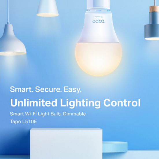 Pametna LED žarulja TP-LINK Tapo L510E, LED, WiFi, 9W