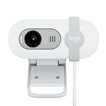 Web kamera LOGITECH Brio 100, bijela