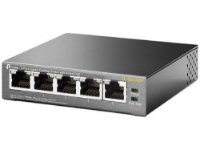 Switch TP-LINK TL-SG1005P, 5×10/100/1000M RJ45 ports, 4×PoE ports, metalno kućište