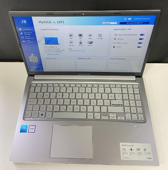 RABLJENI - Laptop ASUS VivoBook X1504VA-BQ4622 / Core 7 150U, 16GB, 1TB SSD, Intel Graphics, 15.6" FHD IPS, bez OS, sivi