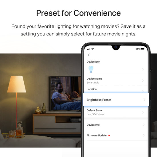Pametna LED žarulja TP-LINK Tapo L510E, LED, WiFi, 9W