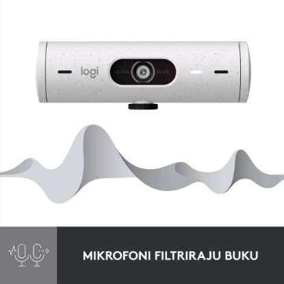 Web kamera LOGITECH Brio 500, bijela