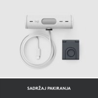 Web kamera LOGITECH Brio 500, bijela