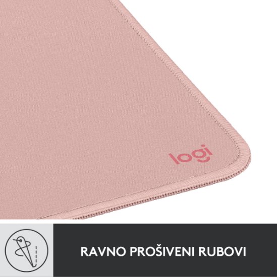 Podloga za miš, LOGITECH Studio, soft, roza