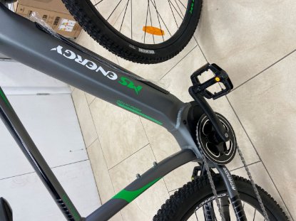 RABLJENI - Električni bicikl MS ENERGY e-bike m100, kotači 29", sivi