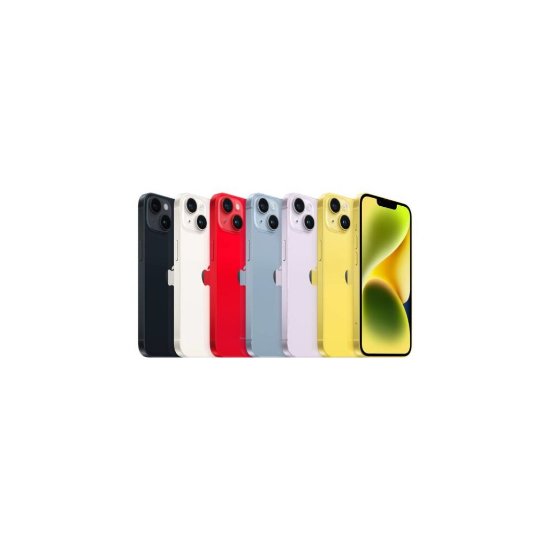 Mobitel APPLE iPhone 14 Plus, 6,7", 6 GB, 128 GB, iOS, crni + maskica + zaštitno staklo