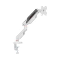 Stalak za monitor WHITE SHARK GMS-3210 Khufu I, stolni, do 40", za 1 monitor, bijeli