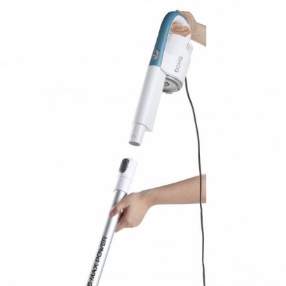Usisavač DOMO DO237SV, štapni/ručni, žičani, 0,45 l, bijeli