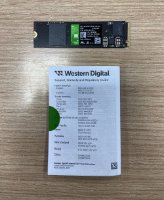 OPEN BOX - SSD 2TB WESTERN DIGITAL Green SN3000, WDS200T4G0E, M.2 NVMe, 5000/4200 MB/s