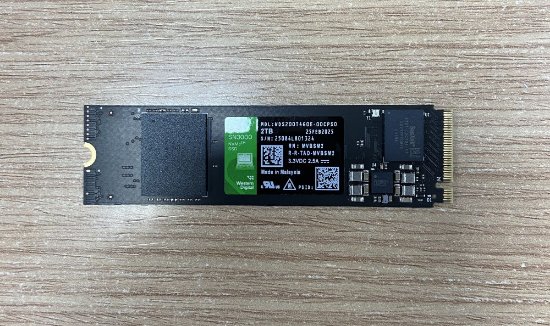 OPEN BOX - SSD 2TB WESTERN DIGITAL Green SN3000, WDS200T4G0E, M.2 NVMe, 5000/4200 MB/s