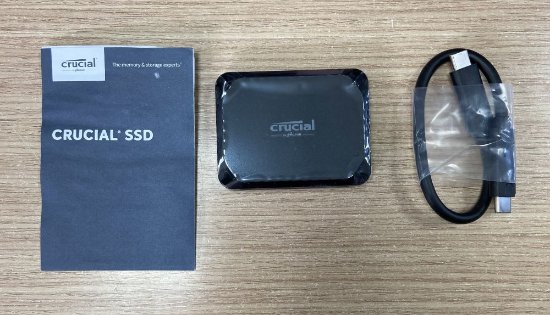 OPEN BOX - SSD vanjski 2000 GB CRUCIAL X9, CT2000X9SSD9, 1050 MB/s, crni