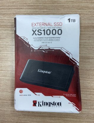 OPEN BOX - SSD vanjski 1TB KINGSTON XS1000, SXS1000/1000G, 1050/1000 MB/s, USB-C 3.2 Gen2