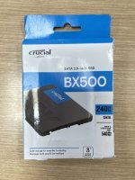 OPEN BOX - SSD 240GB CRUCIAL BX500, CT240BX500SSD1, SATA3, 2.5", maks do 540/500 MB/s