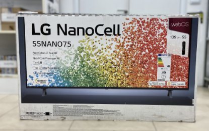 RABLJENI - LED TV 55" LG 55NANO753PR, 4K HDR, NanoCell, DVB-T2/C/S2, SMART, HDMI, USB, LAN, energetski razred G