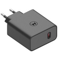 Kućni punjač MOTOROLA Turbo Power, 125W, USB-C, USB-C kabel, crni