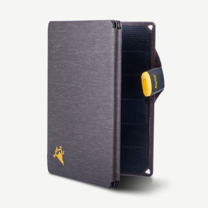 Mobilni USB punjač AQIILA Sunbird P56, 45W, USB-C, solarni, sivi