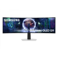 Premium monitor 49" SAMSUNG Odyssey G9 G93SD LS49DG934SUXEN, 5K DQHD, OLED, 240Hz, 1ms, 250cd/m2, G-Sync, FreeSync, zakrivljeni, srebrni