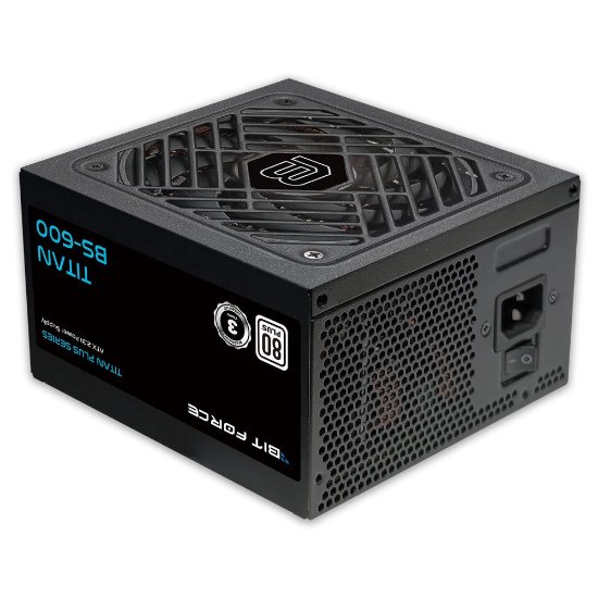 Napajanje 600W, BIT FORCE Titan BS-600, 120mm vent., 80+ Titanium, modularno